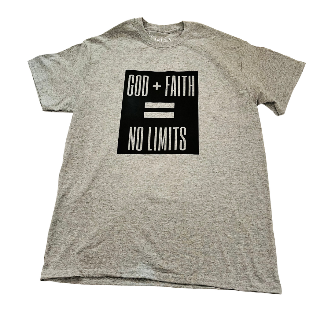 GOD + FAITH = NO LIMITS (UNISEX)