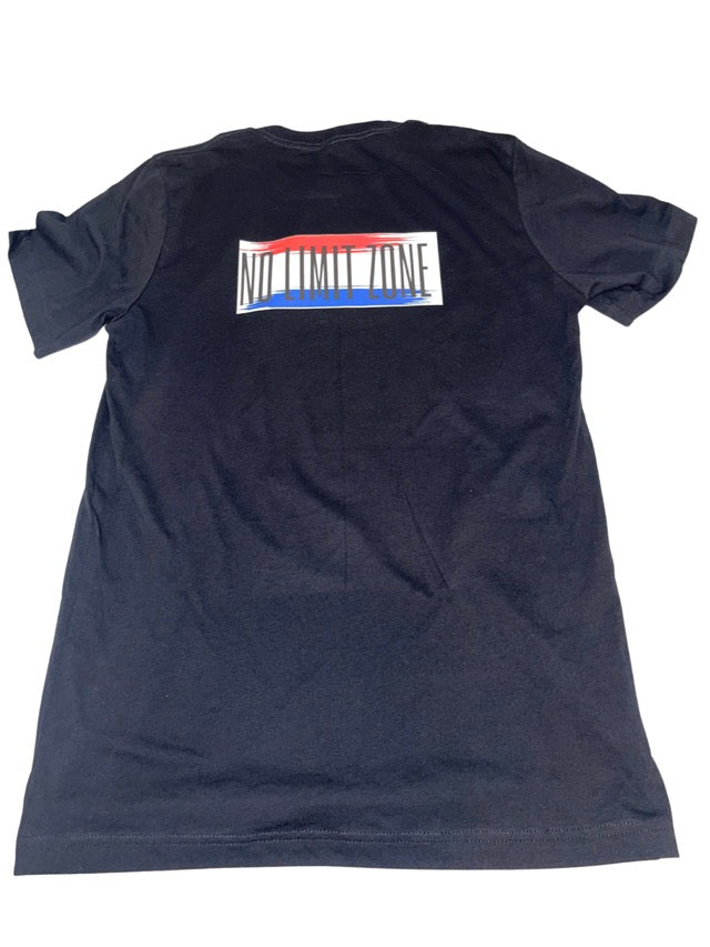 GOD + FAITH = NO LIMITS (RED, WHITE AND BLUE) UNISEX LIMITED EDITION